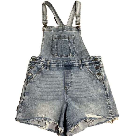 Judy Blue Pants - Judy Blue Short Denim Overalls